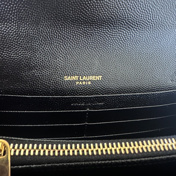 Black YSL Wallet - Picture 3 of 6